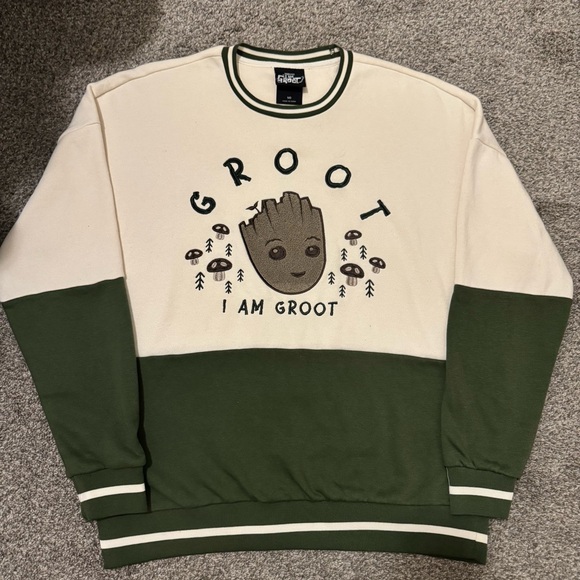 I AM GROOT Marvel Studios 2-Toned Trimmed Cuffs | Medium - Picture 2 of 5